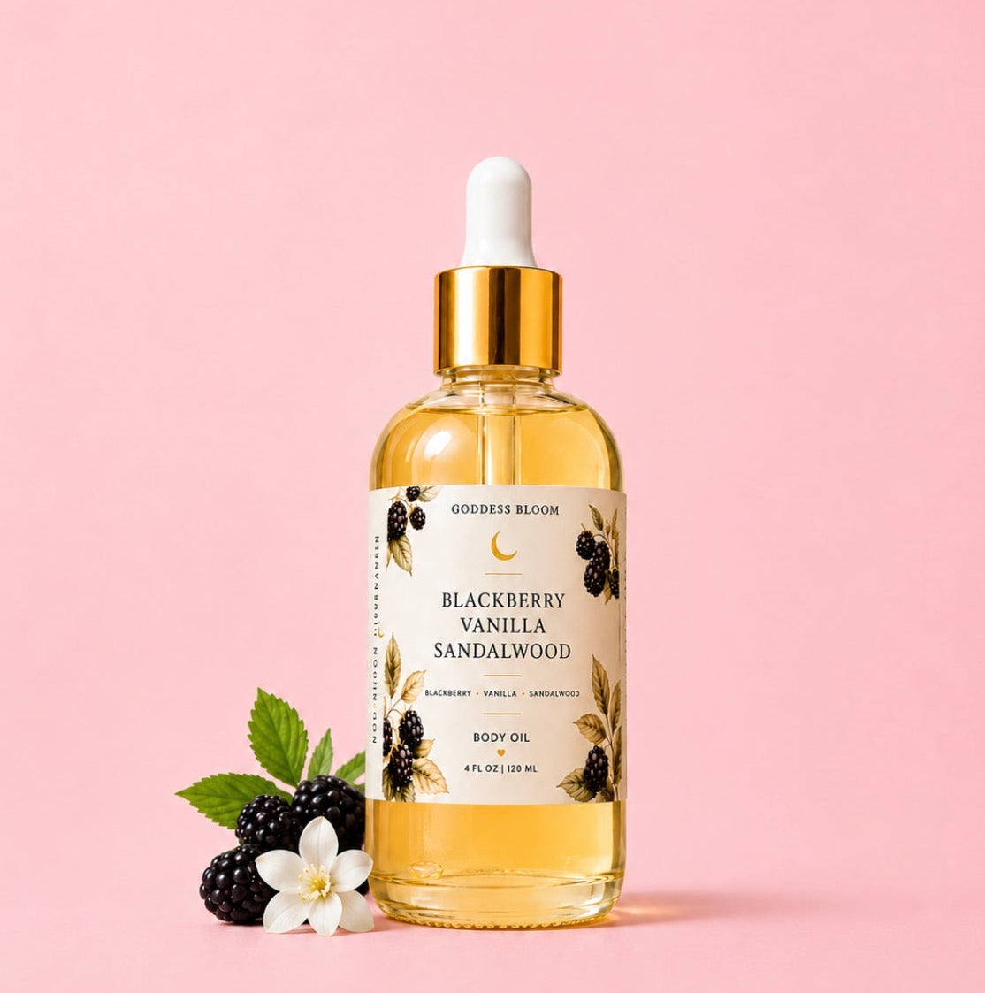 Blackberry Vanilla Sandalwood Body Oil